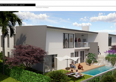 Perspective extérieure AKOM